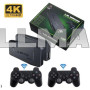 Игровая приставка M8 64gb Mini Game Stick 4K HDMI + 2 беспроводных джойстика, консоль для телевизора